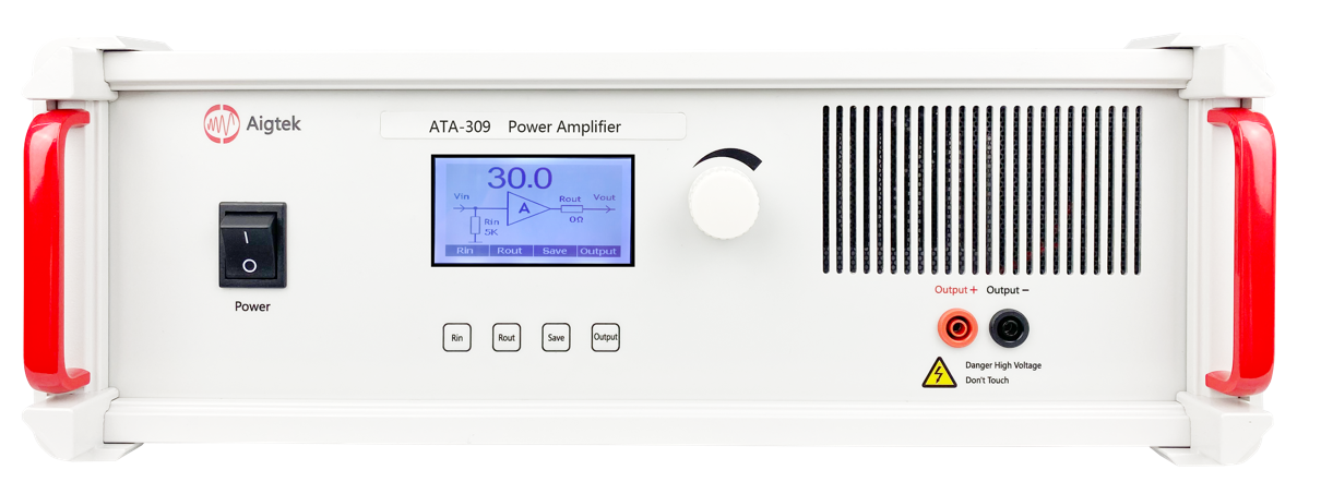 Aigtek功率放大器在超聲測試中激勵大電流負載